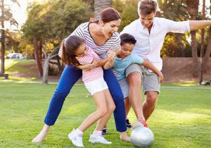 فوتبال با خانواده